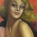 Art Galleries - Pin Up Oil on DrumHead  - 52450