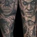 tattoo galleries/ - Universal Monsters Leg Sleeve #2 - 52428