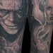 tattoo galleries/ - Universal Monsters Leg Sleeve #1 - 52427