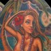 tattoo galleries/ - Hula Girl (freehanded) - 52420