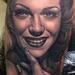 Tattoos - Rita Hayworth Black and Gray Portrait - 78898