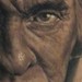 tattoo galleries/ - Portrait of Johnny Cash, the man in Black