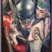 Tattoos - Alex Ross Batman leg sleeve (Healed) - 91565