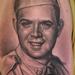 Tattoos - Old Military Portrait Tattoo - 63590