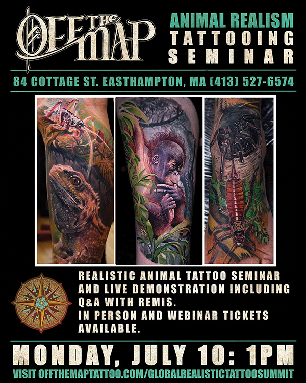 Realistic Animal Tattooing Webinar
