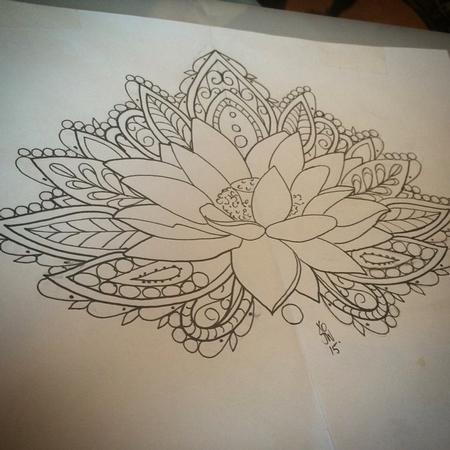 Tattoos - Flower - 103977