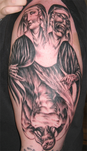 Tattoos - Nic Skrade - Mary Devil