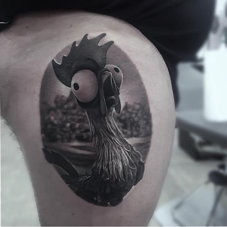 Tattoos - Chicken - 133736