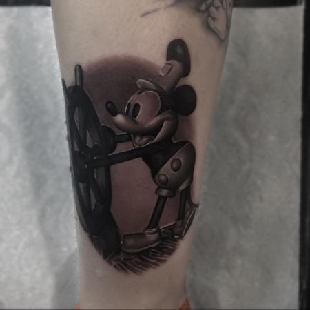 steamboat micky mouse tattoo