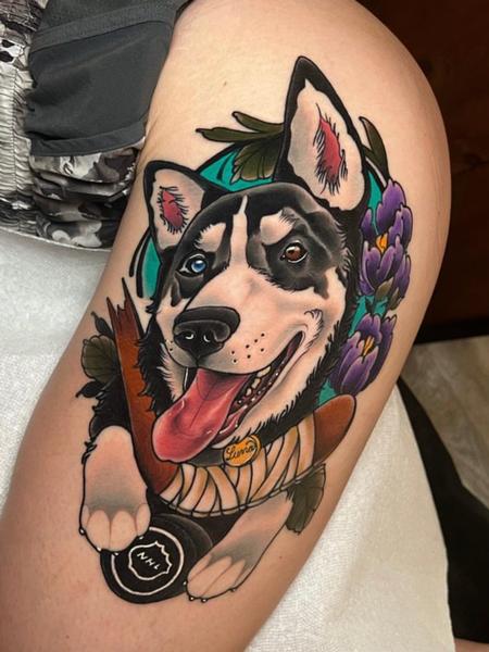 Tattoos - Husky - 145079