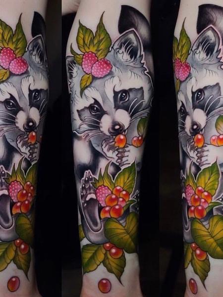 Tattoos - Raccoon - 145317