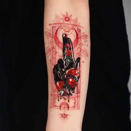 Tattoos - Tarot Card Tattoo - 143117