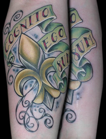 Fleur De Lis Tattoo Designs