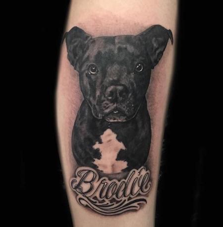 Tattoos - Dog Portrait - 129284