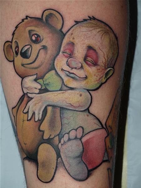 Tattoos - zombie baby - 62396