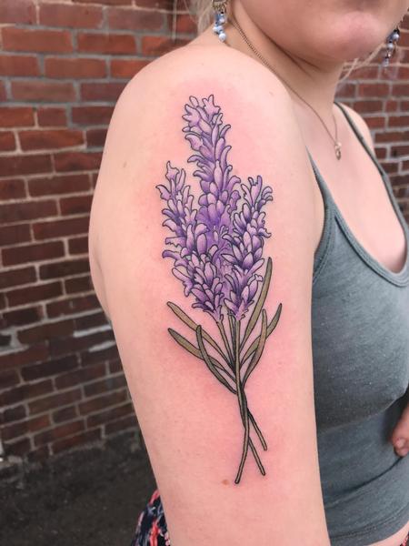 Tattoos - Lavender  - 128996