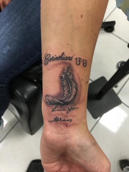 Tattoos - Feather Tattoo - 114335