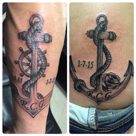 Tattoos - Anchor - 102145