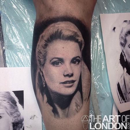 Tattoos - Grace Kelly Portrait - 93983