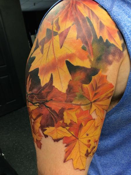 Tattoos - Autumn Leaves - 104949