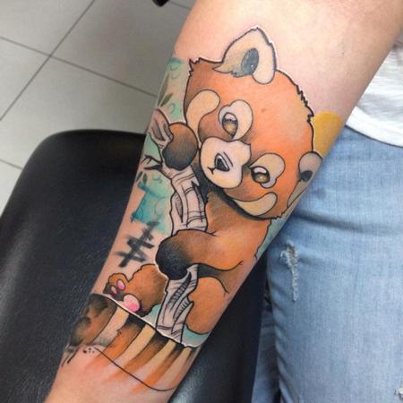 Tattoos - ginger panda - 104200
