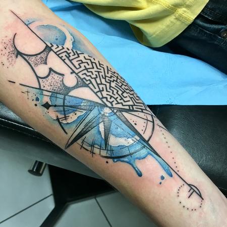 Tattoos - Compass - 131500