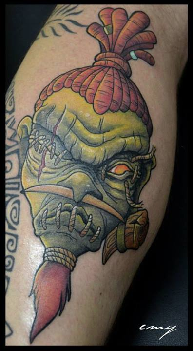 Tattoos - Shrunken Head - 80795
