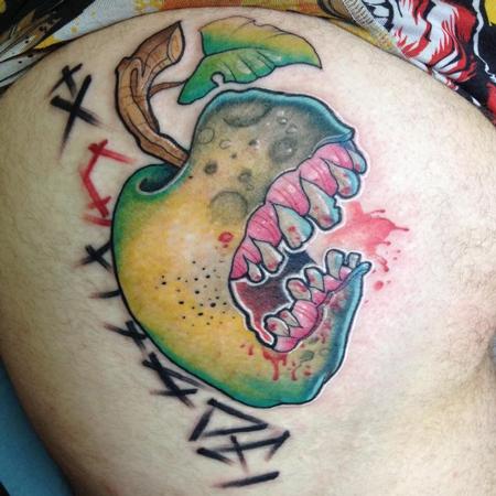 Tattoos - Zombi apple - 104767