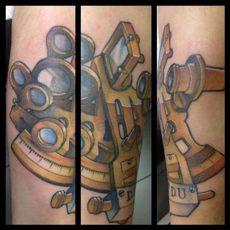 Tattoos - Nautical sextant - 84448