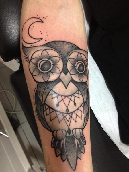 Tattoos - Owl my god - 89448