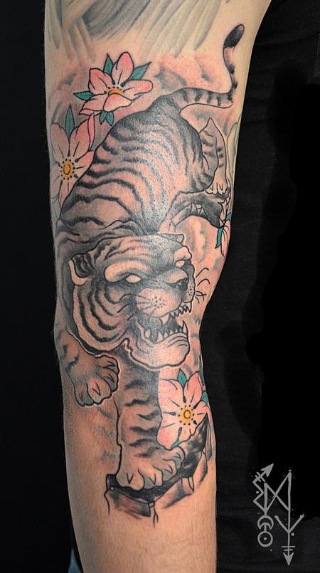 Tattoos - Traditional tiger - 116339