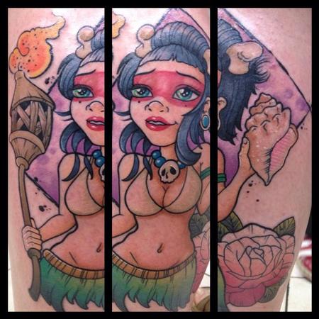 Tattoos - Amazon girl - 91736