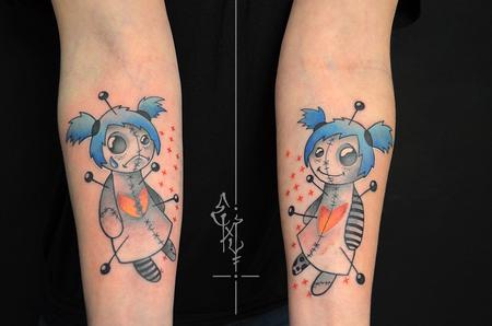 Tattoos - Voodoo doll - 117002