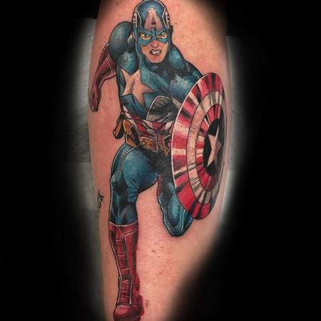 Tattoos - Captain America - 132041