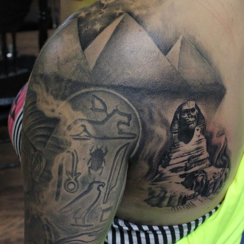 Dark Age Tattoo Studio Tattoos Religious Great Sphinx Of