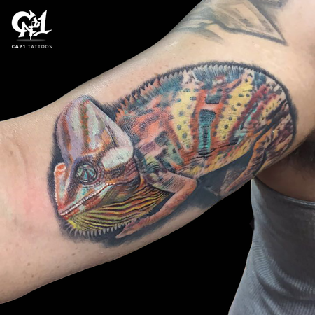 Tattoos - Chameleon Tattoo  - 125557