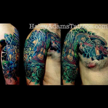 Tattoos - Tattoo of Mexican art - 104189