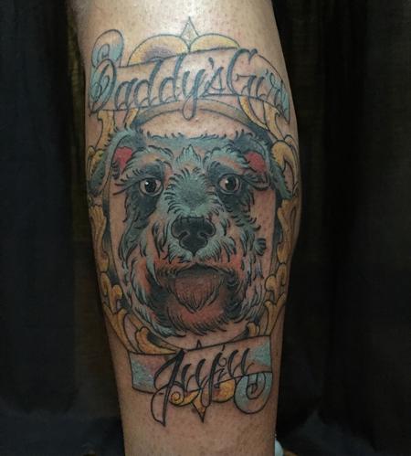Tattoos - Dog - 126719
