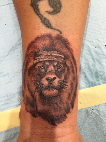 Tattoos - Lion - 126704