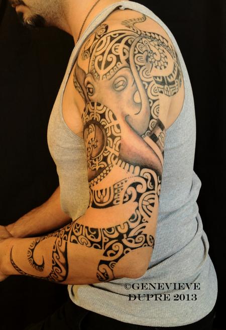Tattoos - Dan Octo Sleeve - 126838