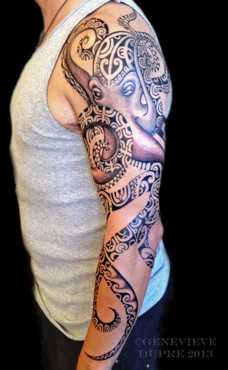 Tattoos - Full Octopus - 126882