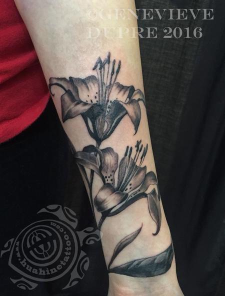 Tattoos - lilies - 127302