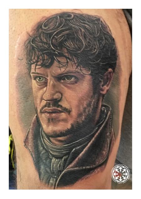 Tattoos - Ramsay Bolton color portrait - 122470