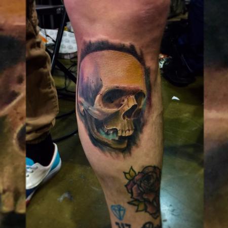 Tattoos - Color realism Skull - 129942
