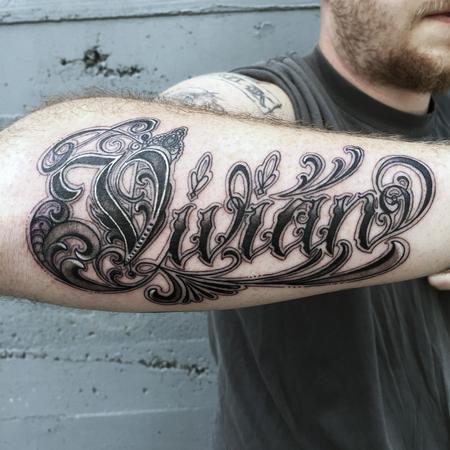 Tattoos - Victorian Script 