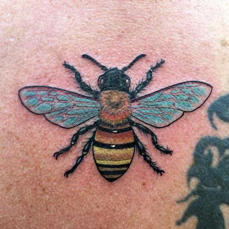 Tattoos - Honey Bee  - 117406