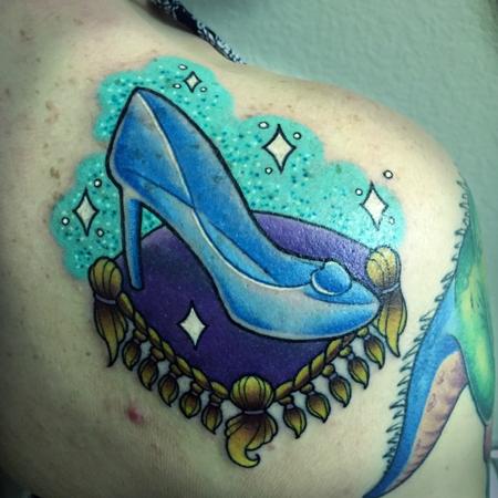 Tattoos - Cinderella's glass slipper - 127642