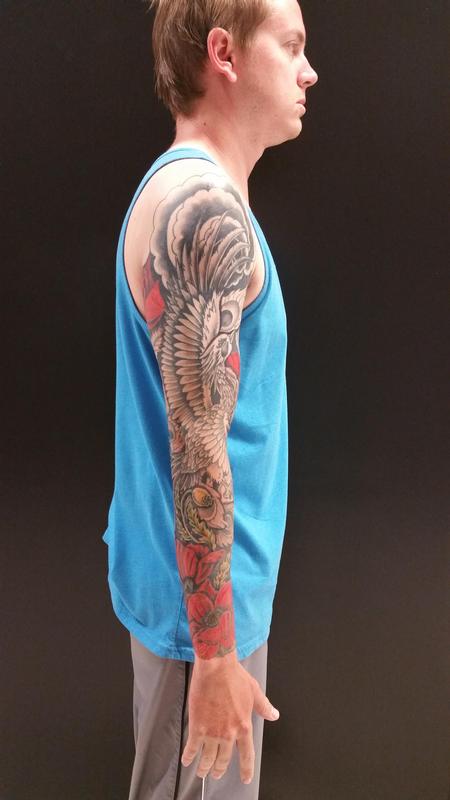 Tattoos - Phoenix and Poppies - 129720