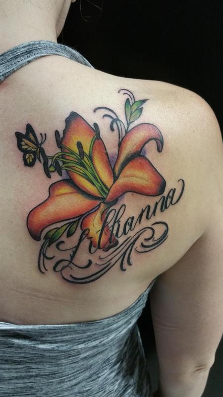 Tattoos - Lily - 130006