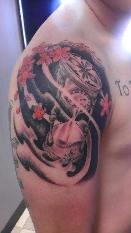 Tattoos - hour glass - 103951